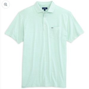 Mens Fish Hippie Pamlico Stripe Polo size Medium